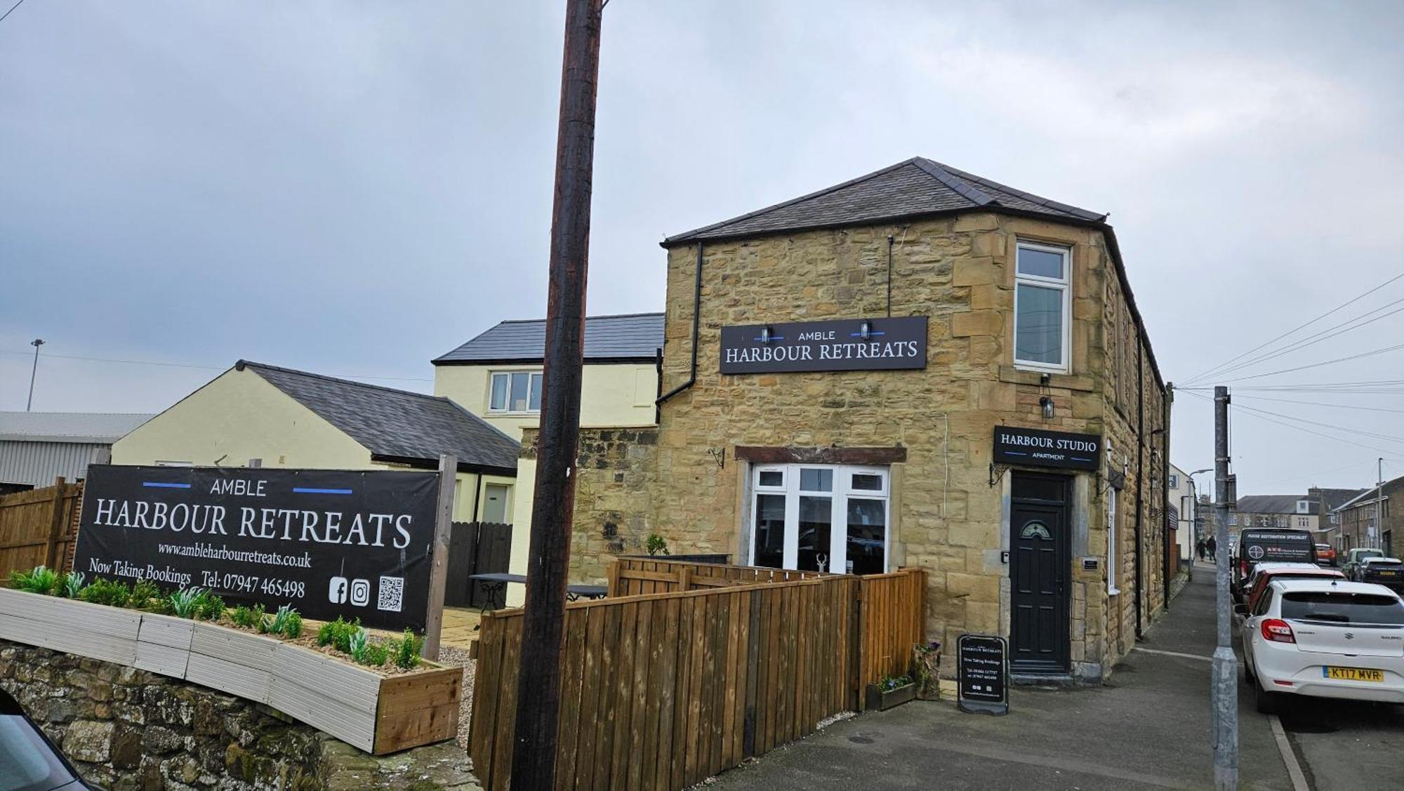 Hotel Amble Harbour Retreats Exterior foto